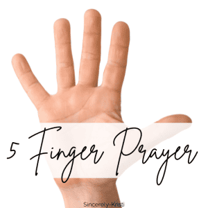 The Five Finger Prayer Method | Free Printables Included!
