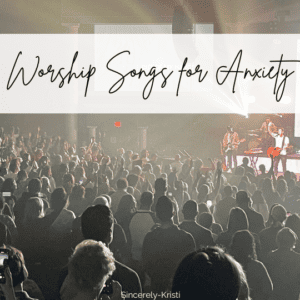 worship songs for depression