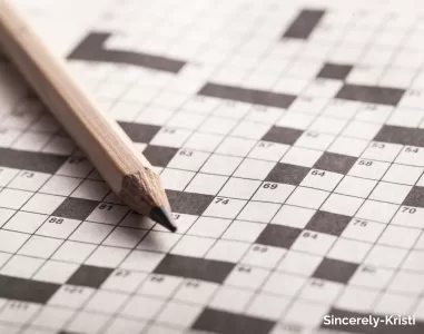 crossword puzzle